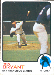1973 Topps Baseball Cards      298     Ron Bryant